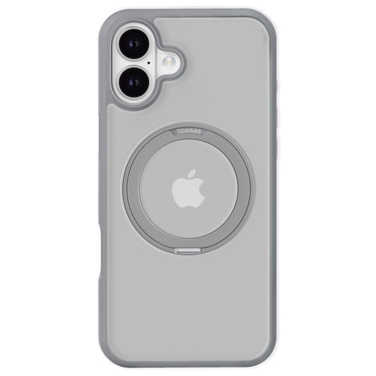 เคสกันกระแทก iPhone 16 Plus Torras Ostand Pro สี Titanium Grey