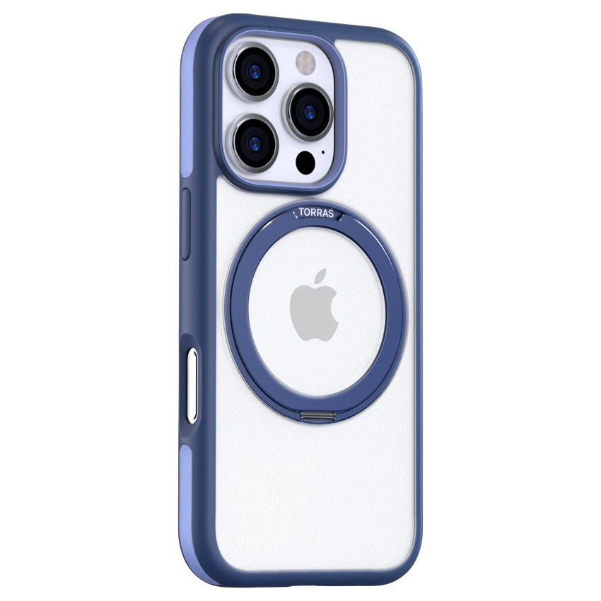 iPhone 16 Pro Max Case Torras Ostand R Fusion - Navy Blue