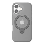 เคสกันกระแทก iPhone 16 Torras Ostand Spin สี Titanium Grey