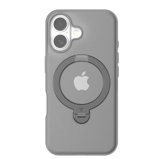 เคสกันกระแทก iPhone 16 Torras Ostand Spin สี Titanium Grey