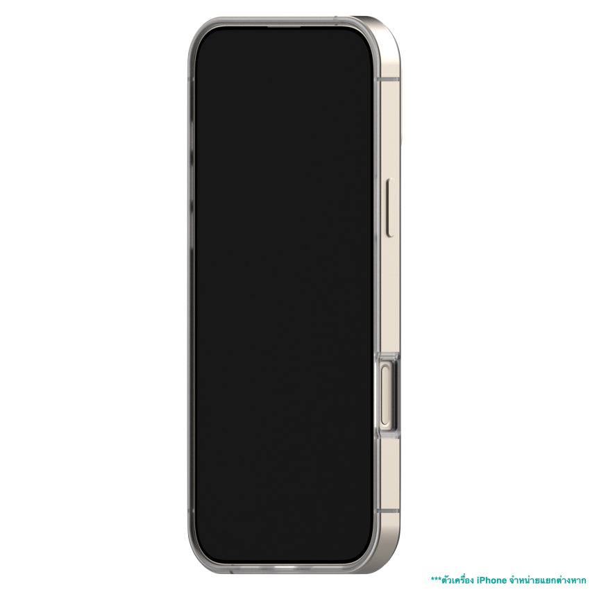 เคสกันกระแทก iPhone 16 Pro Max Uniu Ultra Aluminum Bumper สี Titanium Gray