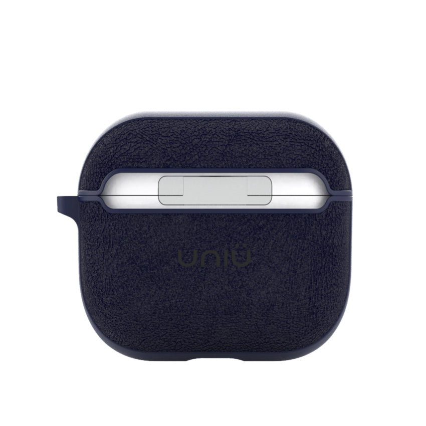 AirPods 3 Case Uniu Uyes Suede - Navy Blue