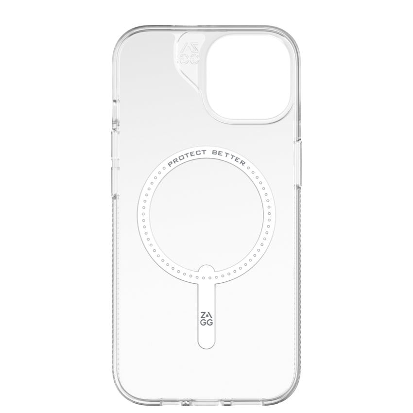 ZAGG Clear Snap for iPhone 15 - Clear