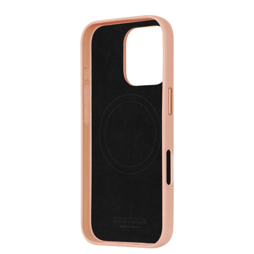 เคสกันกระแทก Alto Clop Leather Magnetic สำหรับ iPhone 16 Pro สี Pink