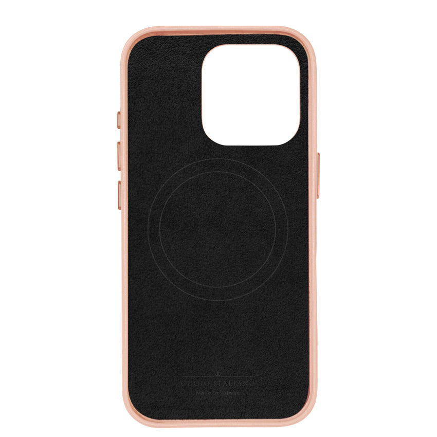 เคสกันกระแทก Alto Clop Leather Magnetic สำหรับ iPhone 16 Pro สี Pink