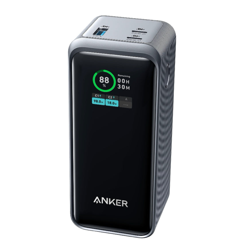 Anker Prime 20,000mAh PowerBank (200W) 20K 100W/Total 200W 2C1A - Black