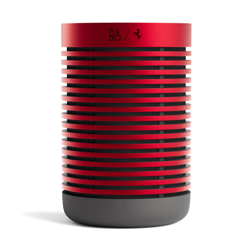 ลำโพงพกพา Beosound Explore สี Red/Black Ferrari Collection จากแบรนด์ BANG and OLUFSEN