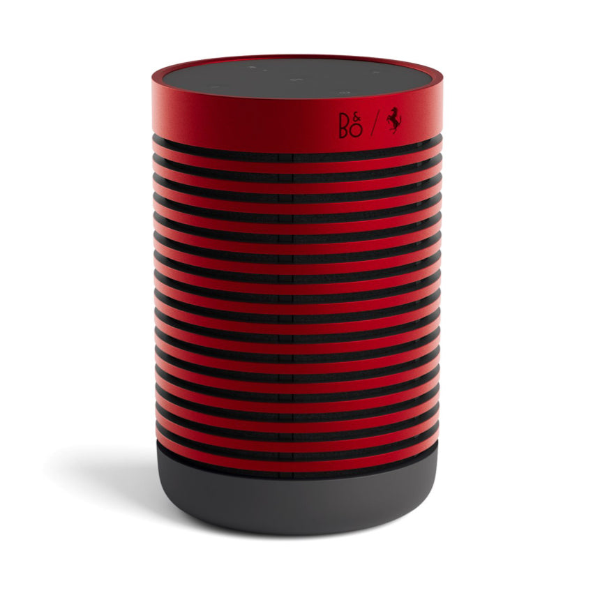 ลำโพงพกพา Beosound Explore สี Red/Black Ferrari Collection จากแบรนด์ BANG and OLUFSEN