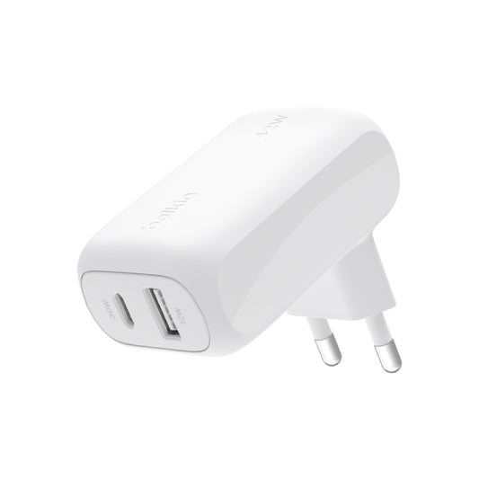 Belkin BOOST CHARGE Dual USB-C 30W and USB-A 12W PPS Charger 42W TH