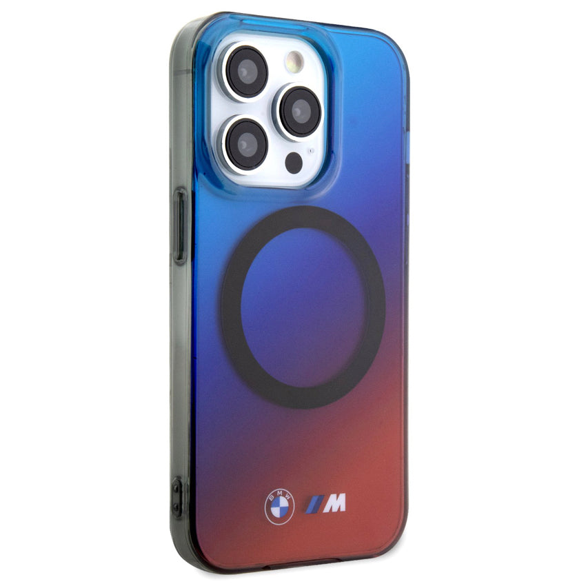 BMW M Mag Gradient for iPhone 15 Pro Max - Blue/Red