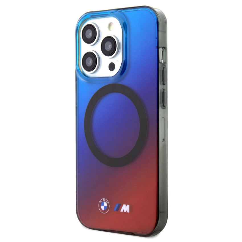 BMW M Mag Gradient for iPhone 15 Pro Max - Blue/Red