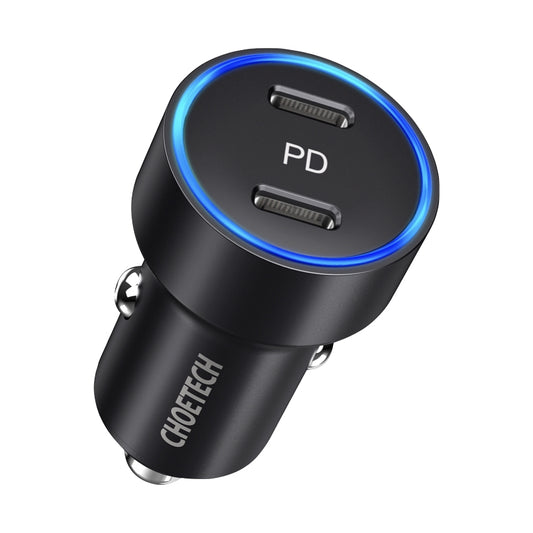 Choetech Dual USB-C 40W Car Charger