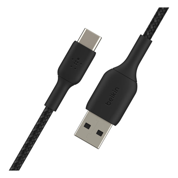 สายชาร์จ Double Nylon Braided USB-A to USB-C ความยาว 1 เมตร