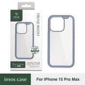 เคสใส imos TPU+PC สำหรับ iPhone 15 Pro Max สี Blue