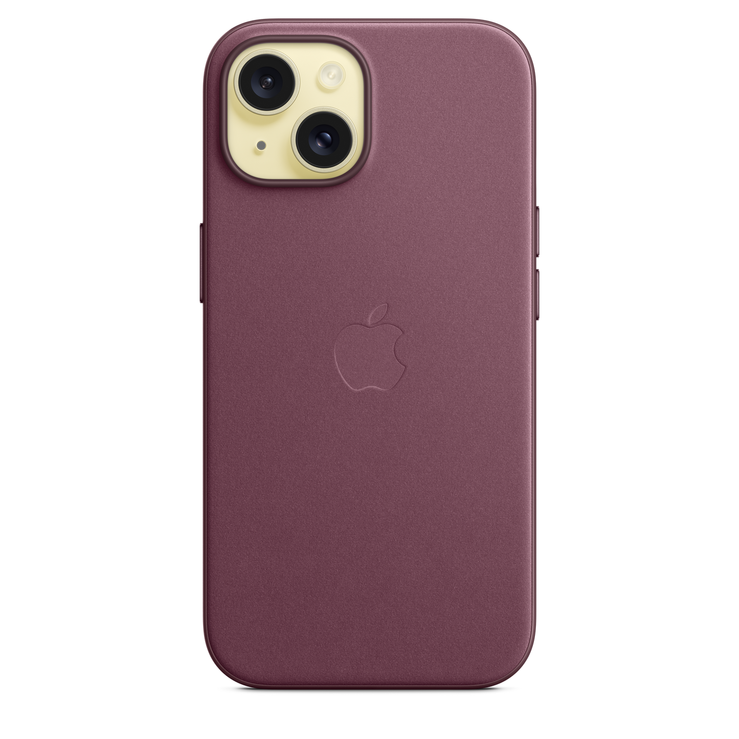 iPhone 15 FineWoven Case with MagSafe - Mulberry