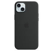 iPhone 15 Plus Silicone Case with MagSafe - Black