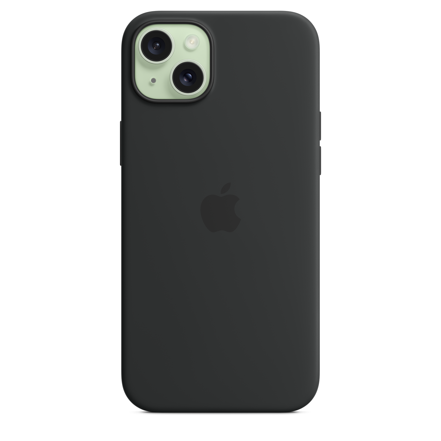 iPhone 15 Plus Silicone Case with MagSafe - Black