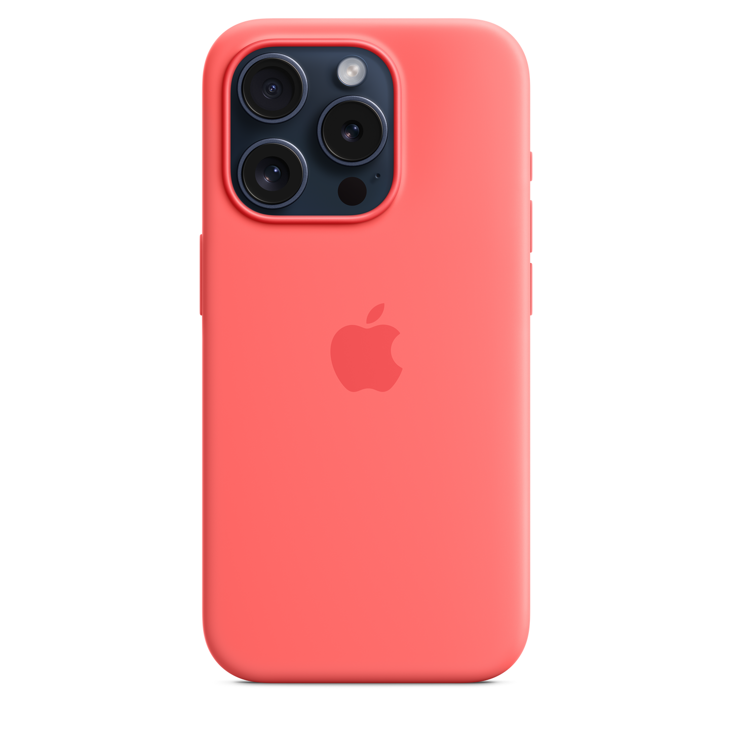 iPhone 15 Pro Silicone Case with MagSafe - Guava