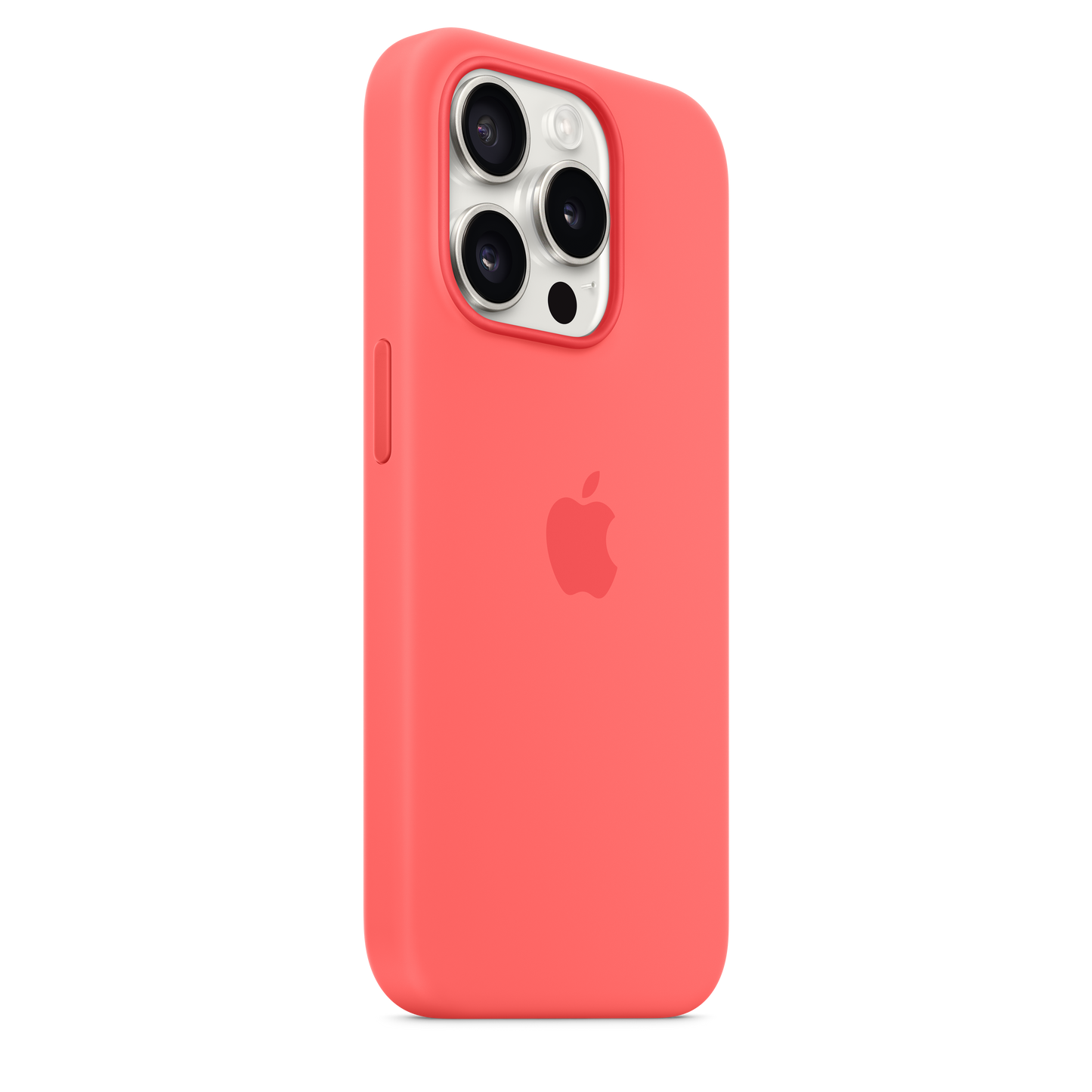 iPhone 15 Pro Silicone Case with MagSafe - Guava