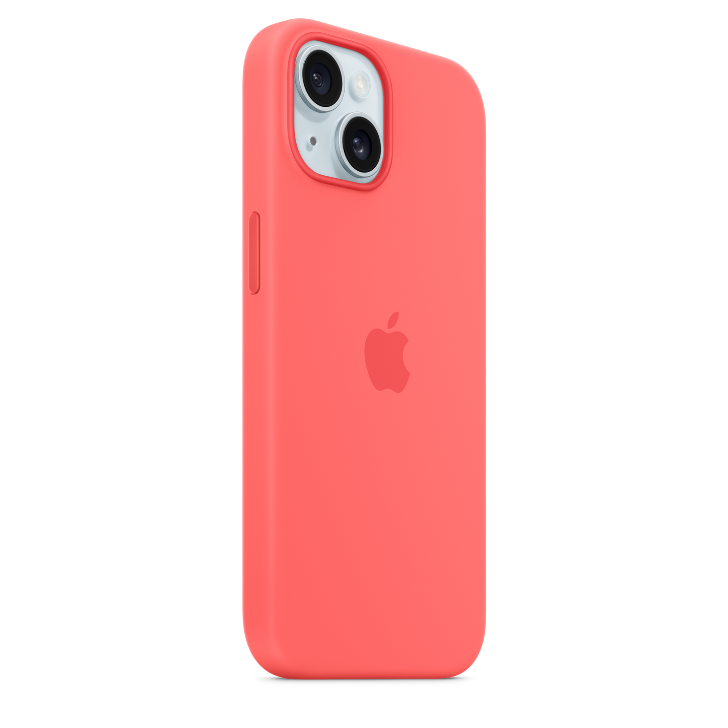 iPhone 15 Silicone Case with MagSafe - Guava