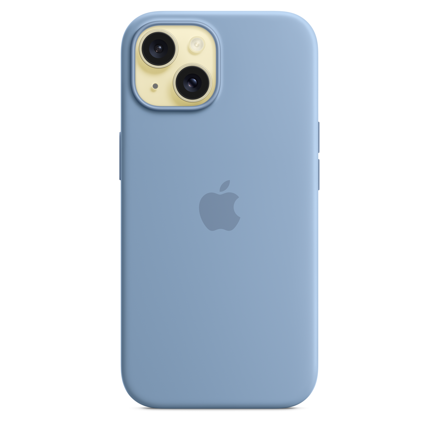 iPhone 15 Silicone Case with MagSafe - Winter Blue