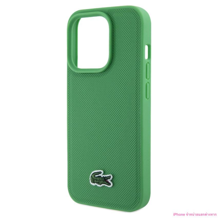 เคสกันกระแทก Lacoste Mag Hard สำหรับ iPhone 15 Pro Max สี Green