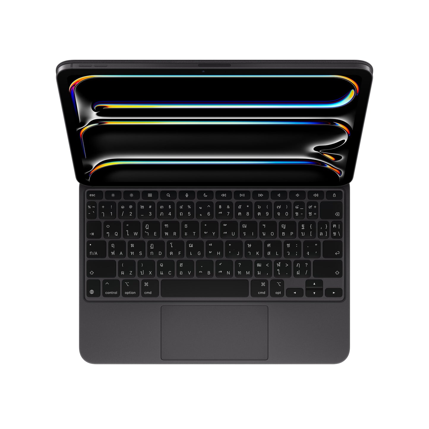 Magic Keyboard สำหรับ iPad Pro รุ่น 11 นิ้ว (ชิป M4) - ไทย - สีดำ