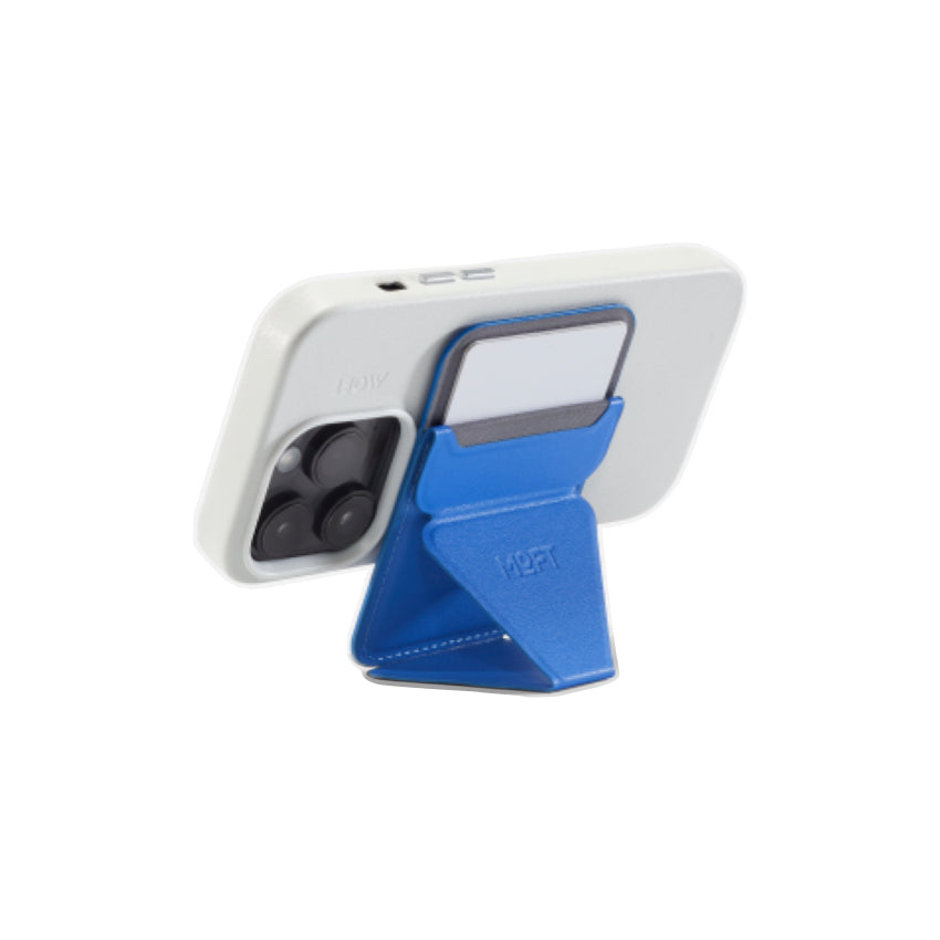 MOFT Snap-On Phone Stand and  Wallet with Magsafe (MOVAS) - Sapphire