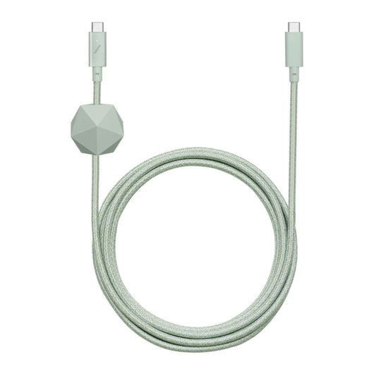 Nativeunion Desk Cable Type C to C Pro 2.4M - Sage