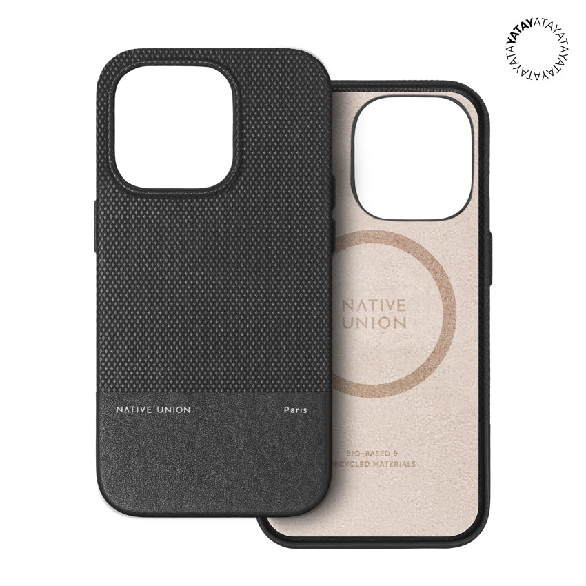 Nativeunion Re-Classic iphone 14 Pro Case - Black