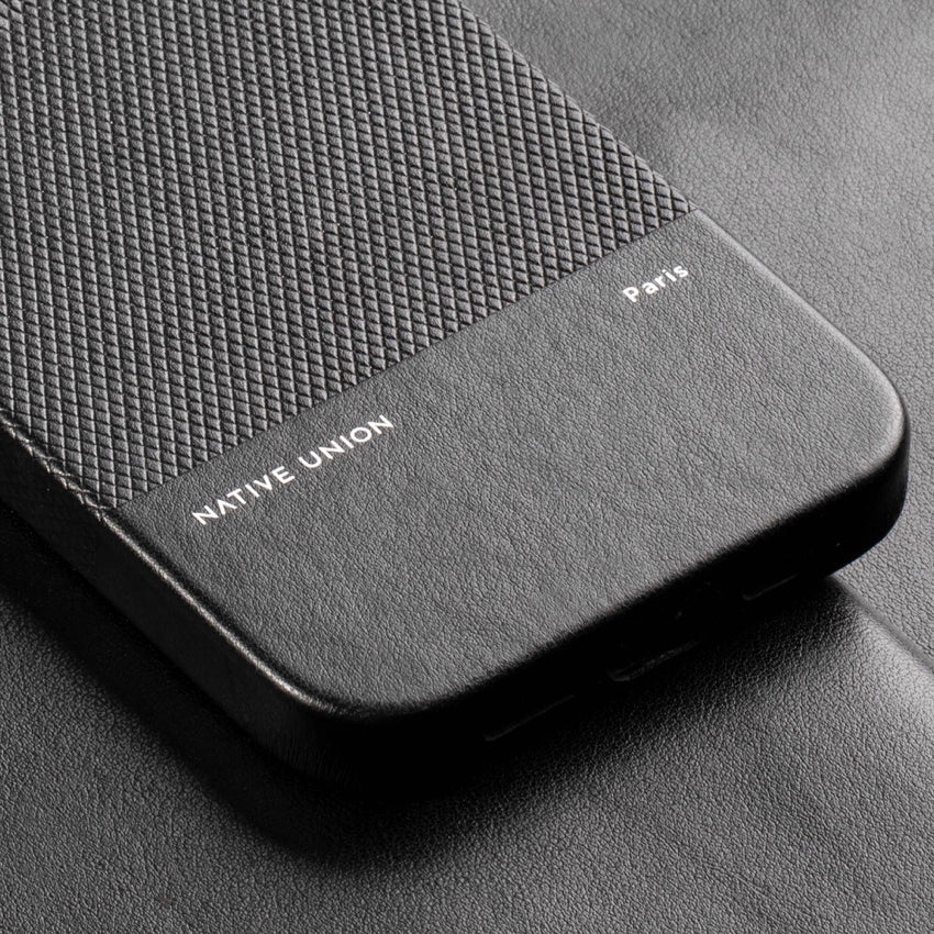 Nativeunion Re-Classic iphone 14 Pro Case - Black