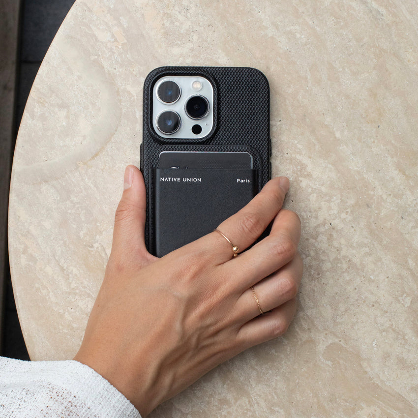 Nativeunion Re-Classic iphone 14 Pro Case - Black