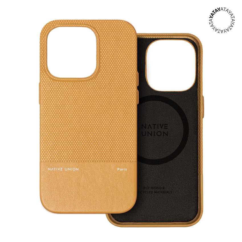 Nativeunion Re-Classic iphone 14 Pro Case - Kraft