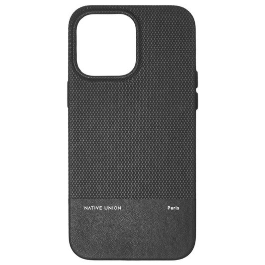 Nativeunion Re-Classic iphone 14 Pro Max Case - Black