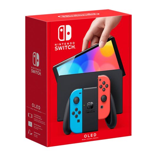 เครื่องเกมคอนโซล Nintendo Switch Console OLED สี Neon