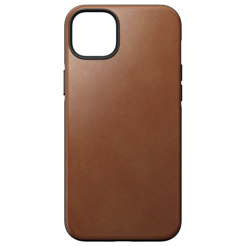 iPhone 14 Plus Case Nomad Modern Leather - English Tan