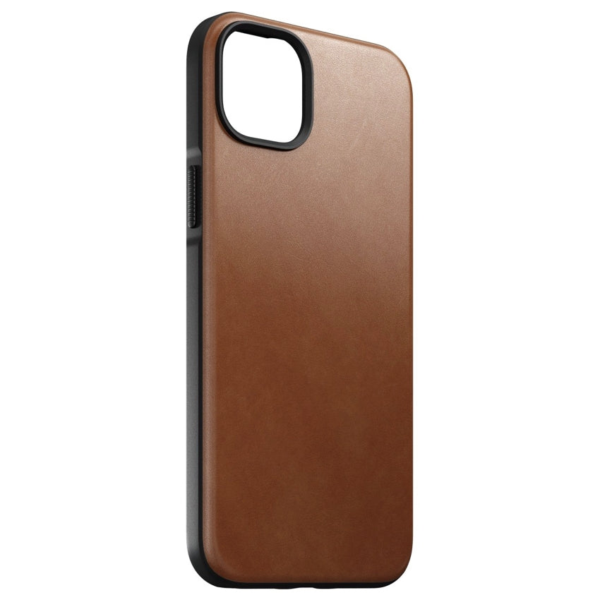 iPhone 14 Plus Case Nomad Modern Leather - English Tan