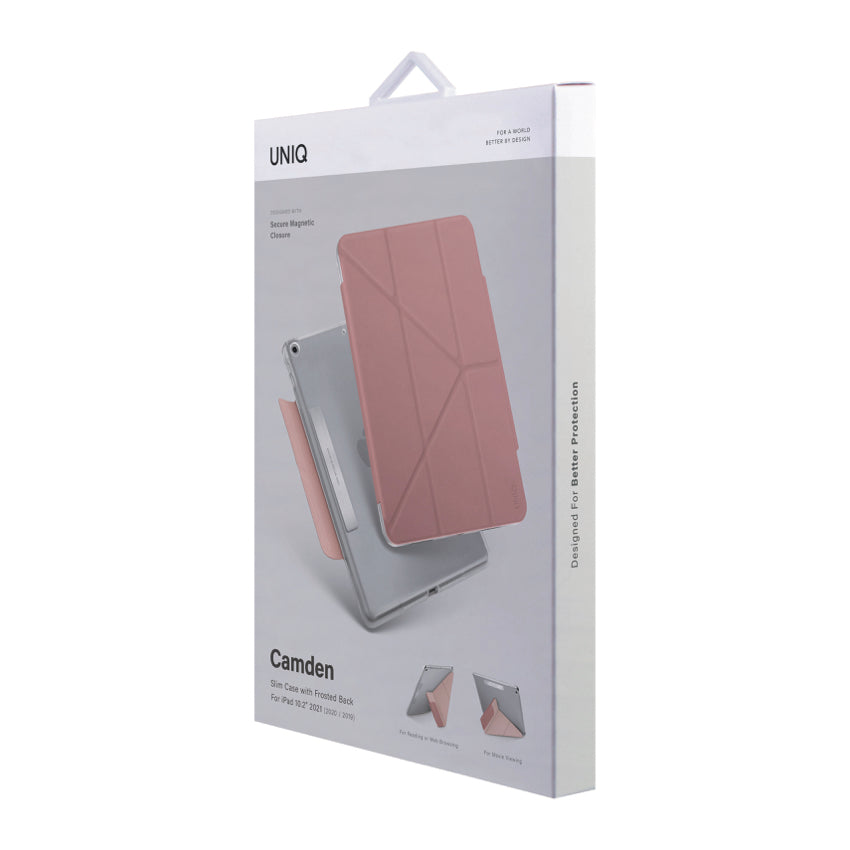 Uniq Camden for iPad 10.2 - Peony Pink