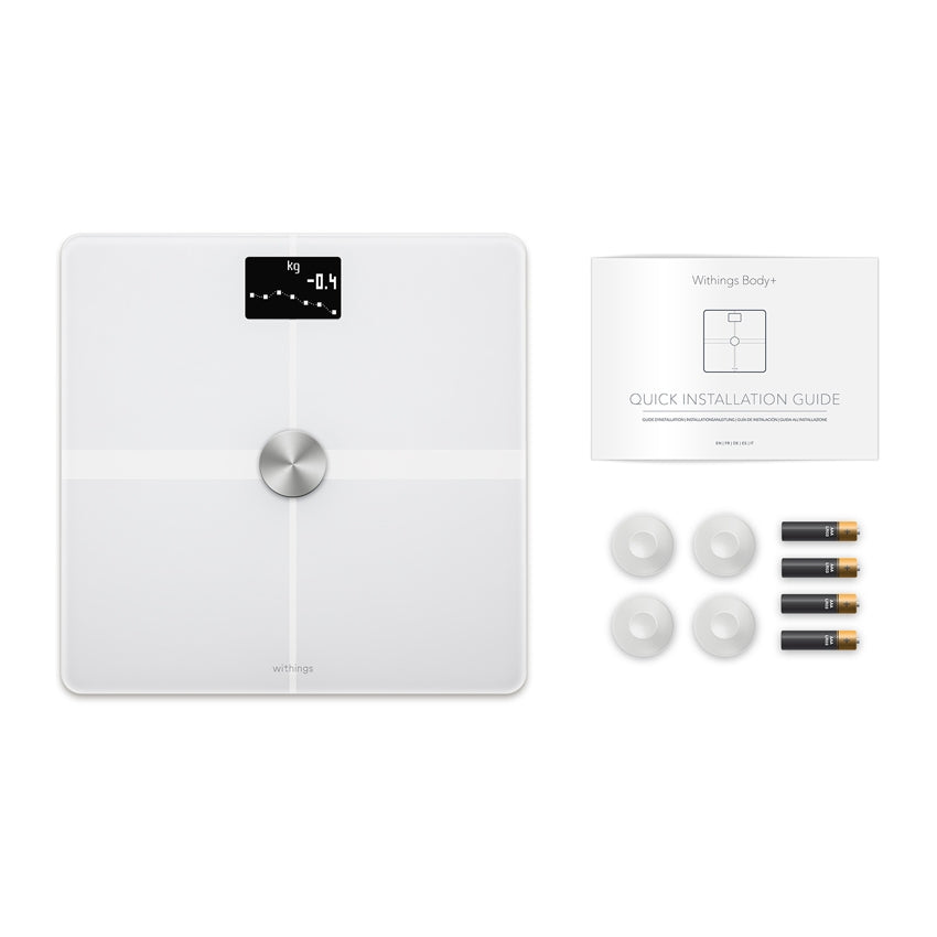 เครื่องชั่งน้ำหนักอัจฉริยะ Withings Body+ สี White